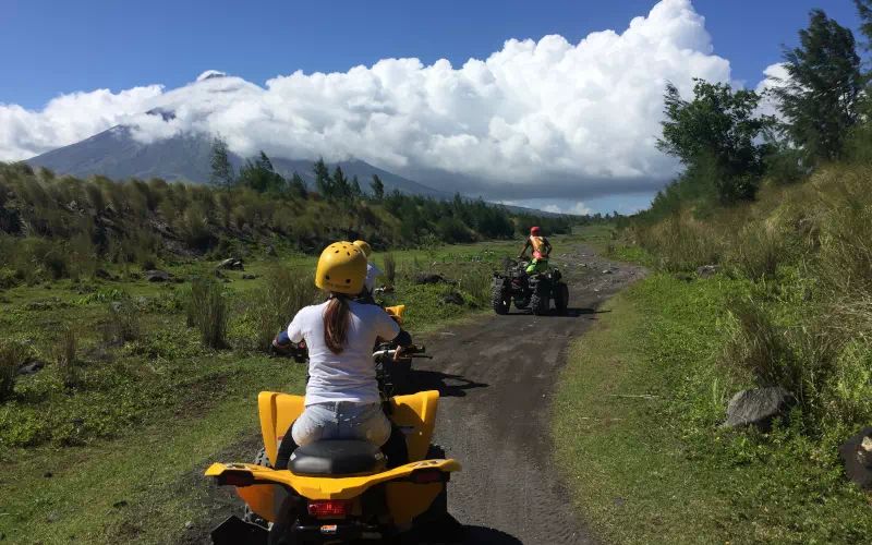Quad sull'Etna
